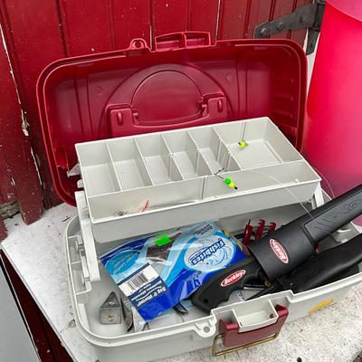 665 Fishing Tackle box with Potty Bucket