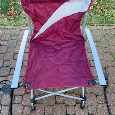 sports chair, rocking or regular, new w carry case