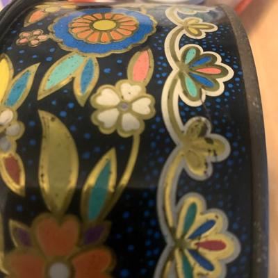 tin w enameled inlays