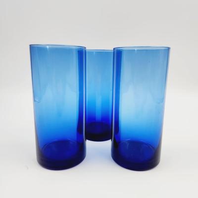 BEAUTIFUL COLBALT BLUE DRINKING GLASSES