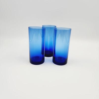 BEAUTIFUL COLBALT BLUE DRINKING GLASSES