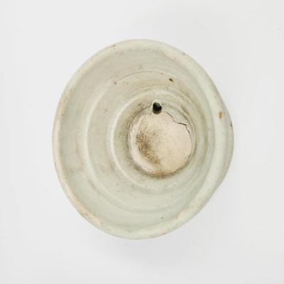 VINTAGE MCCOY MATTE OFF GREEN SMALL PLANTER