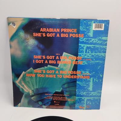 ARABIAN PRINCE SHES GOT A BIG POSSE LP ALBUM