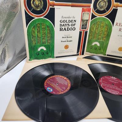 I REMEMBER RADIO & GOLDEN DAYS OF RADIO TRIO LP ALBUMS