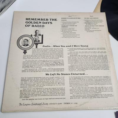 I REMEMBER RADIO & GOLDEN DAYS OF RADIO TRIO LP ALBUMS