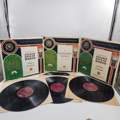 I REMEMBER RADIO & GOLDEN DAYS OF RADIO TRIO LP ALBUMS