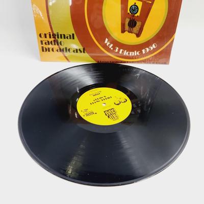 THE JOHNSON WAX PROGRAM WITH FIBBER MCGEE & MOLLY LP ALBUM