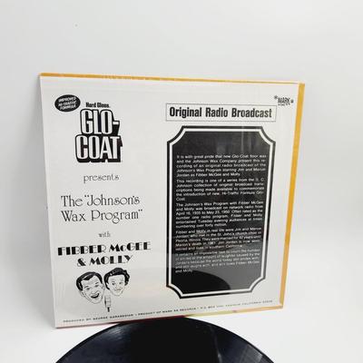 THE JOHNSON WAX PROGRAM WITH FIBBER MCGEE & MOLLY LP ALBUM