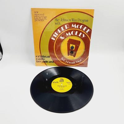 THE JOHNSON WAX PROGRAM WITH FIBBER MCGEE & MOLLY LP ALBUM