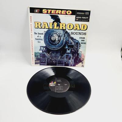 VINTAGE STEREO RAILROAD SOUNDS LP ALBUM