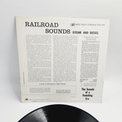 VINTAGE STEREO RAILROAD SOUNDS LP ALBUM