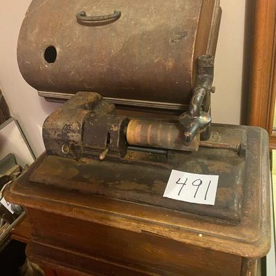 Vintage Edison Opera Phonograph Cylinder Player