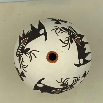 Dolores Lewis Acoma pot