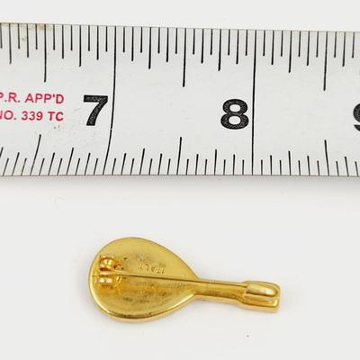 CUTE MOSIAC ITALIAN GUITAR PIN