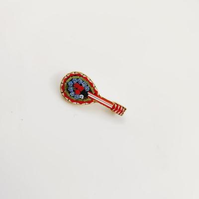 CUTE MOSIAC ITALIAN GUITAR PIN