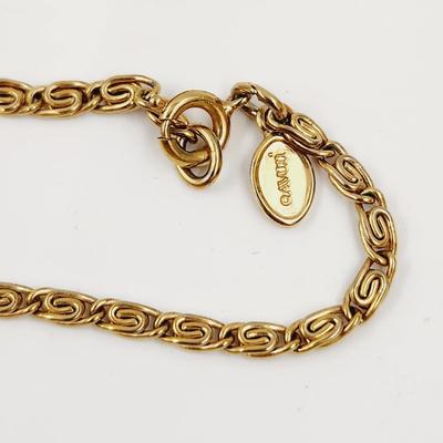 GOLD TONED AVON MOVING LEGS BALLERINA NECKLACE