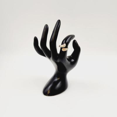 BEAUTIFUL STERLING SILVER SIZE 5 ADJUSTABLE RING