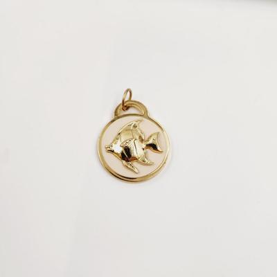 SPARTINA 449 YACHT CLUB GOLD TONED PENDANT / CHARM