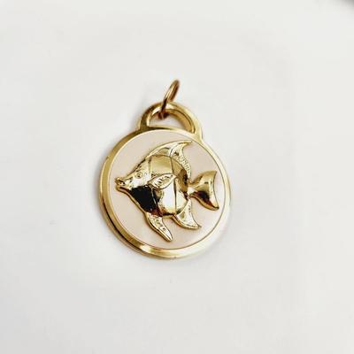 SPARTINA 449 YACHT CLUB GOLD TONED PENDANT / CHARM