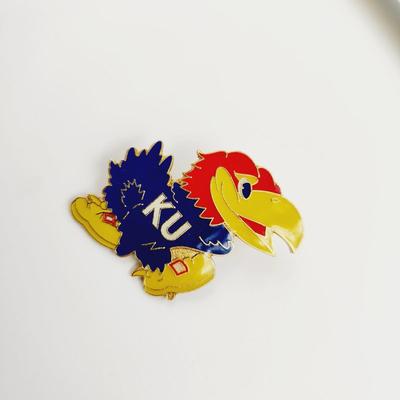 CUTE KU JAYHAWK PIN