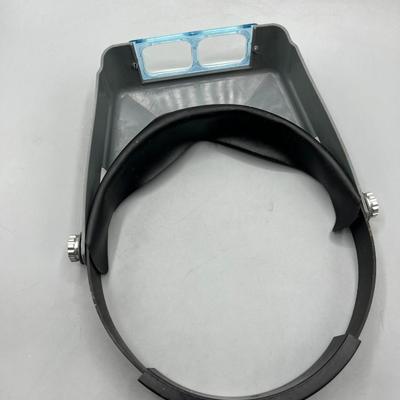 Headband Wearing Magnifier Watch Repair Reading Adjustable Eye Visor Tool