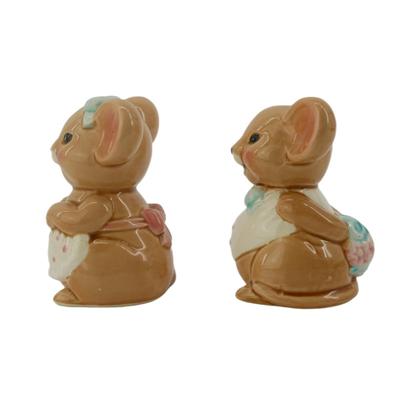 Vintage Ceramic Mice Shakers