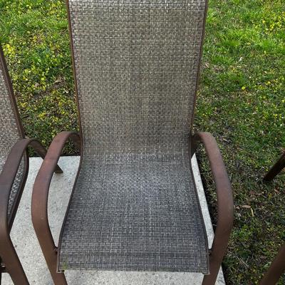4 Patio Chairs