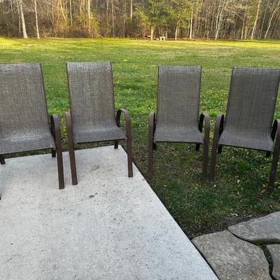 4 Patio Chairs