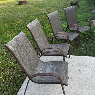 4 Patio Chairs