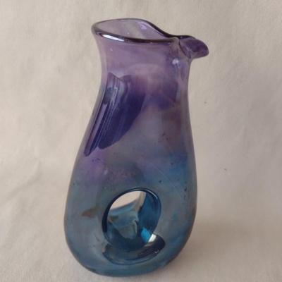 Vintage Blenko Glass Vase or Pitcher