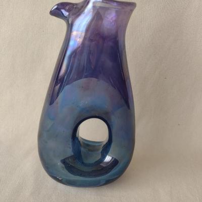 Vintage Blenko Glass Vase or Pitcher