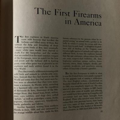 The Story of American Hunting and Firearms Book 1959 by Outdoor Life