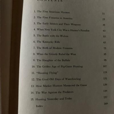 The Story of American Hunting and Firearms Book 1959 by Outdoor Life