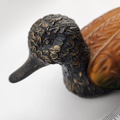 STAINED GLASS STYLE DUCK TABLE LAMP