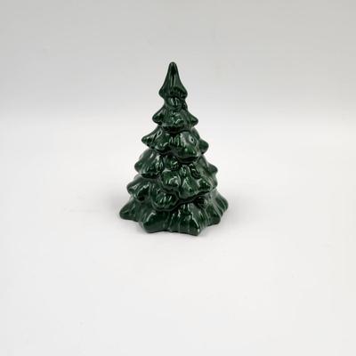 VINTAGE CERAMIC GREEN TREE SIGNED