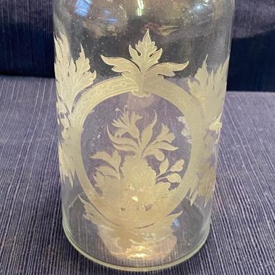 Vintage French Apothecary Barbers Cologne Bottle