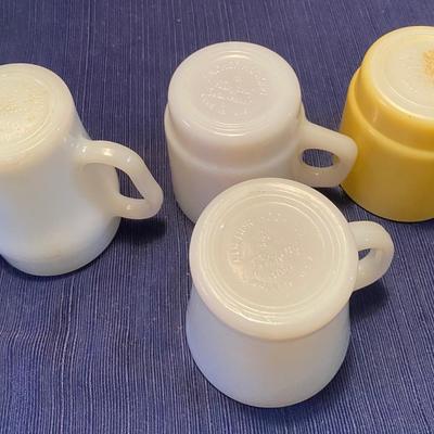 Vintage Fire King Cups