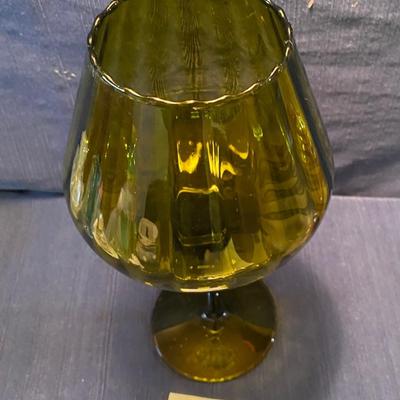 Vintage Mid Century Modern Empoli Glass