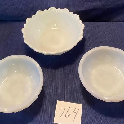 Milk Glass Bowls