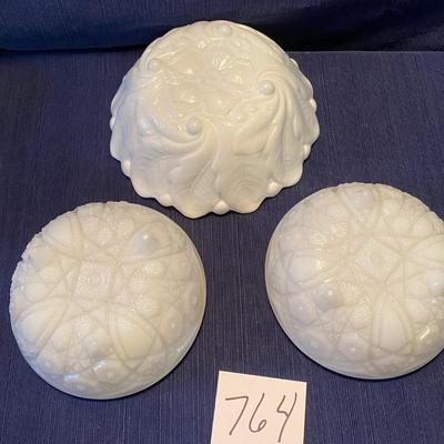 Milk Glass Bowls