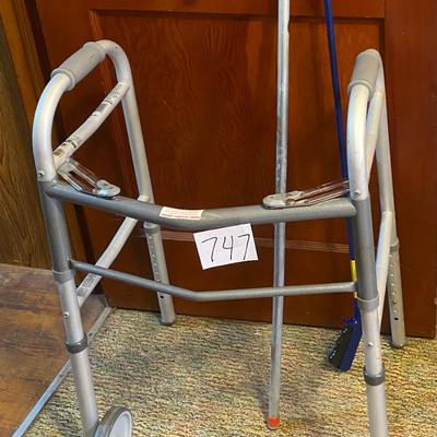 Walker, Cane and PickUp Tool