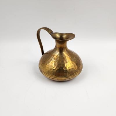BEAUTIFUL HAMMERED SOLID BRASS PITCHER