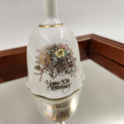1988 EHW ENTERPRISES INC 50TH ANNIVERSARY PORCELAIN BELL