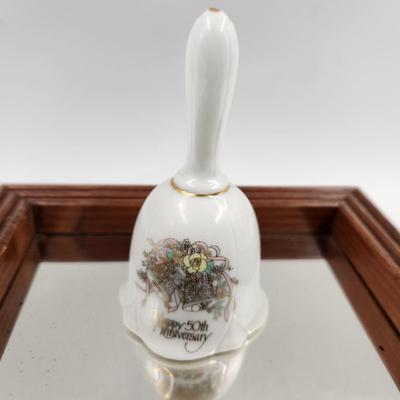 1988 EHW ENTERPRISES INC 50TH ANNIVERSARY PORCELAIN BELL
