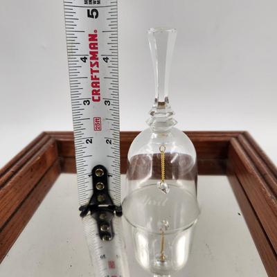 FANTASTIC APRIL CRYSTAL ELEGANT BELL
