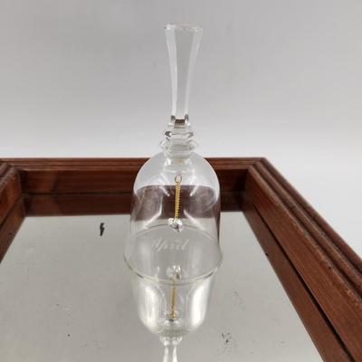 FANTASTIC APRIL CRYSTAL ELEGANT BELL