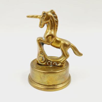 AMAZING UNICORN BRASS DECOR
