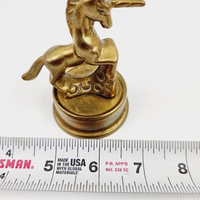 AMAZING UNICORN BRASS DECOR
