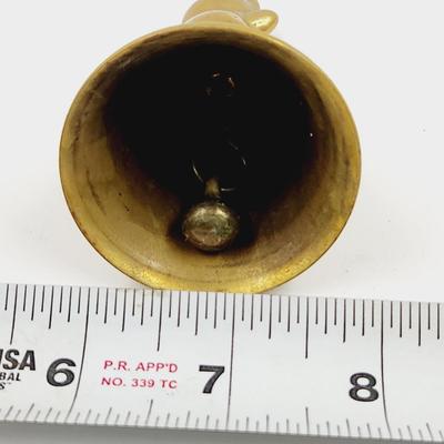 CUTE BRASS TEDDY BEAR BELL