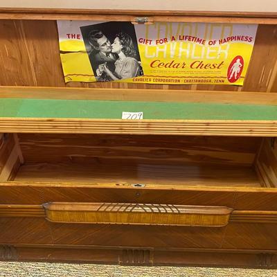 Vintage Cavalier Corp. Cedar Chest
